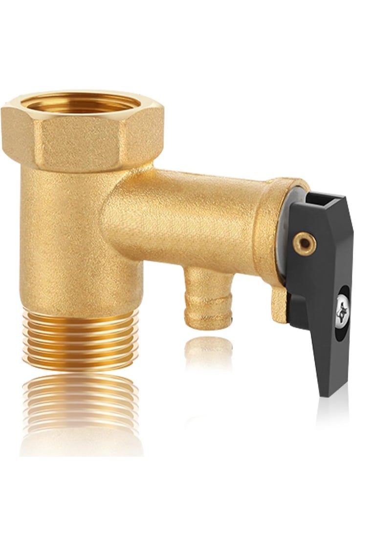 فكسر صمام أمان/تخفيف ضغط ½ بوصة لأنظمة التدفئة والمياه - خيط قياسي - Image 5